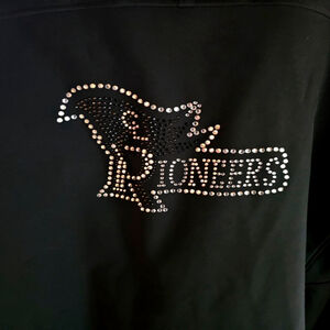 CROS/LEX (Michigan) Black Pioneers Embellished Jacket NWOT